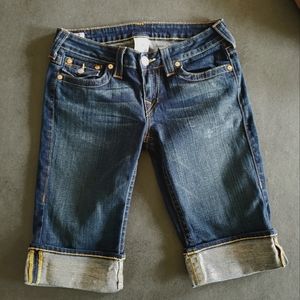 True Religion Sophie Bermuda Shorts